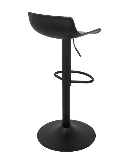 Krzesło barowe SNAP BAR regulowane czarne