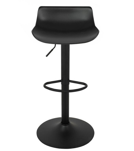 Krzesło barowe SNAP BAR regulowane czarne
