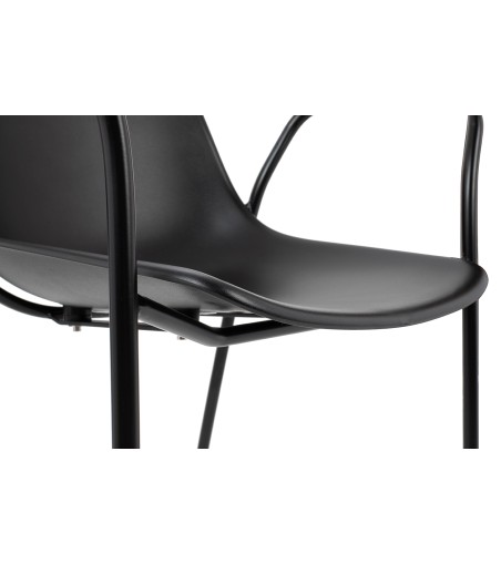 Krzesło RESOL ARM czarne