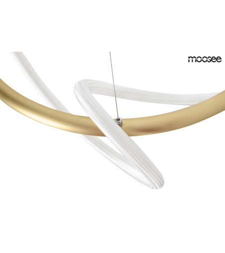 MOOSEE lampa wisząca SERPIENTE 60 złota