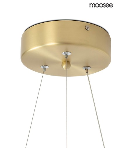 MOOSEE lampa wisząca SERPIENTE 60 złota