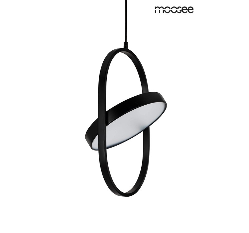 MOOSEE lampa wisząca SPINNER 26 czarna