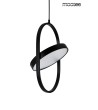 MOOSEE lampa wisząca SPINNER 26 czarna