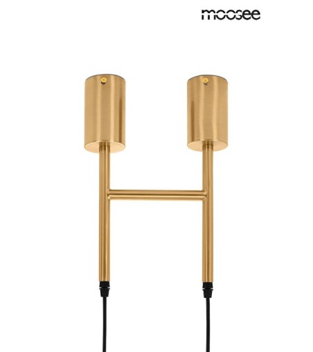 MOOSEE lampa wisząca RIVA 2 złota