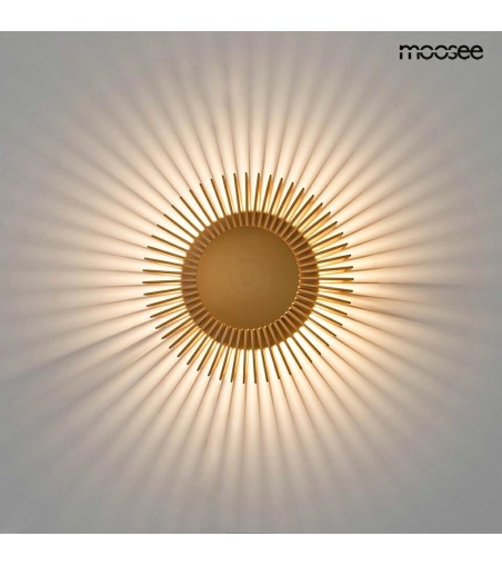 MOOSEE lampa ścienna SUNNY złota
