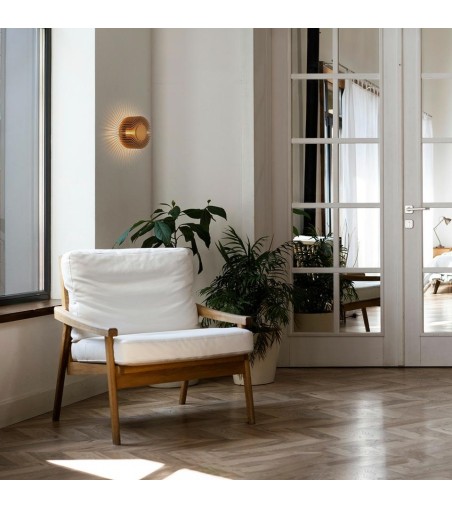 MOOSEE lampa ścienna SUNNY złota