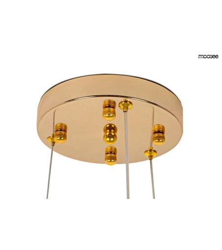 MOOSEE lampa wisząca MONETE 80 złota
