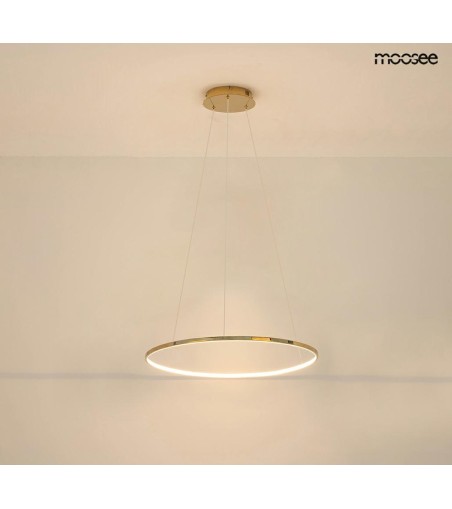 MOOSEE lampa wisząca RING SLIM 40 złota