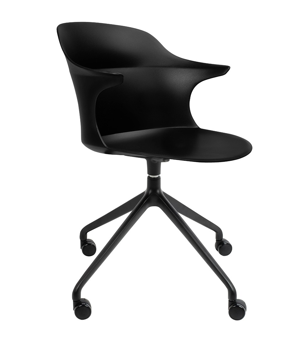 Krzesło biurowe obrotowe BRAZO czarne