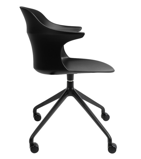 Krzesło biurowe obrotowe BRAZO czarne