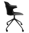 Krzesło biurowe obrotowe BRAZO czarne