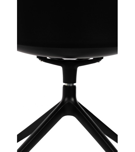 Krzesło biurowe obrotowe BRAZO czarne