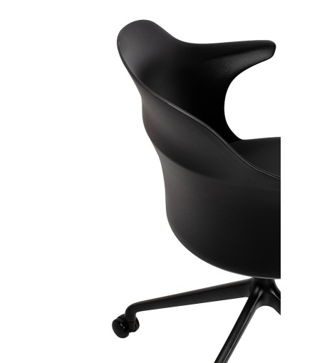 Krzesło biurowe obrotowe BRAZO czarne