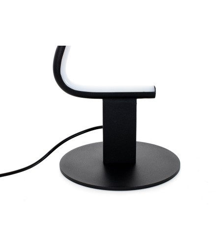 Lampa stołowa FACE TABLE czarna