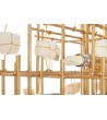 KARE lampa wisząca STONE MOBILE złota 100 x 61 cm