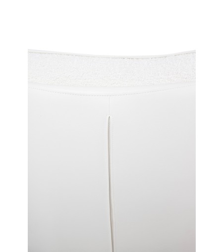 Fotel bujany OTILIA TEDDY biały