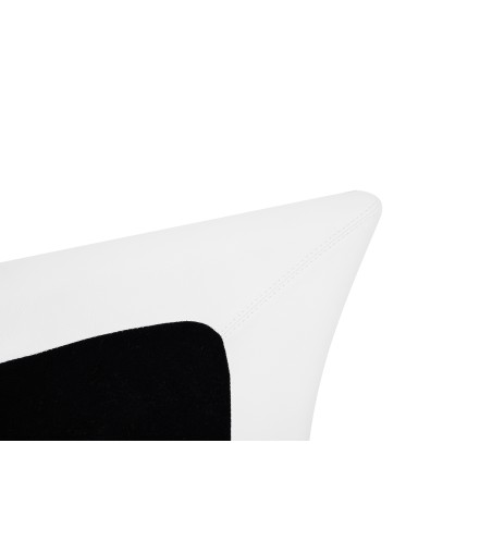 Fotel bujany OTILIA TEDDY biały