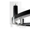 KARE lampa wisząca CANDEL CROWN czarna - szklane klosze