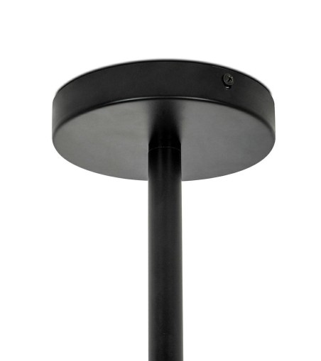 KARE lampa wisząca CANDEL CROWN czarna - szklane klosze