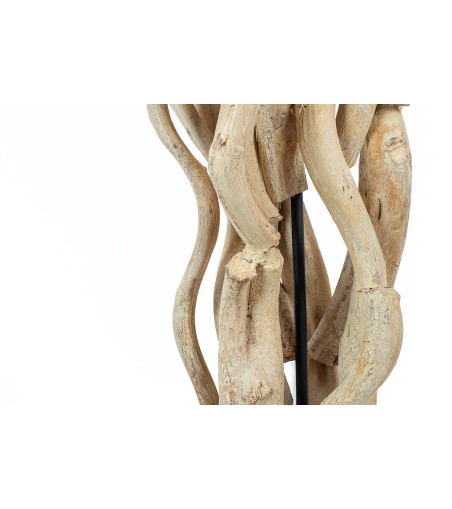 KARE lampa podłogowa SCULTRA naturalna