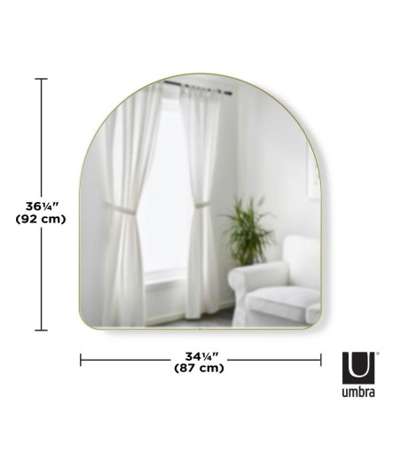 UMBRA lustro łukowe HUBBY 86 x 91 cm złote