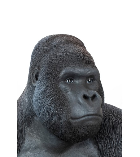 KARE dekoracja stojąca GORILLA XL 76cm czarna