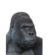 KARE dekoracja stojąca GORILLA XL 76cm czarna