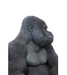 KARE dekoracja stojąca GORILLA XL 76cm czarna