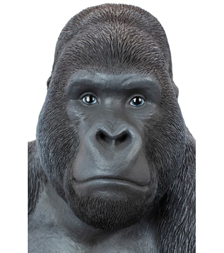 KARE dekoracja stojąca GORILLA XL 76cm czarna