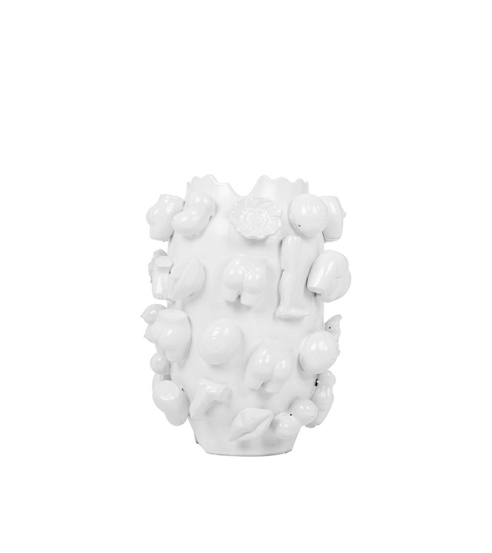 KARE wazon dekoracyjny BODY PARTS 25cm biały