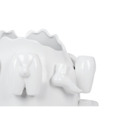 KARE wazon dekoracyjny BODY PARTS 25cm biały