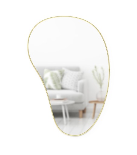 UMBRA lustro ścienne HUBBA 86 cm złote