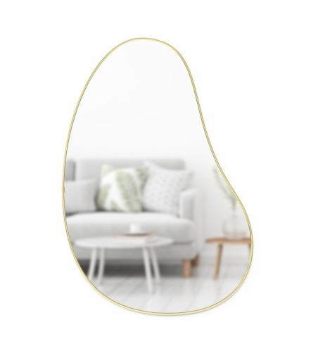 UMBRA lustro ścienne HUBBA 86 cm złote