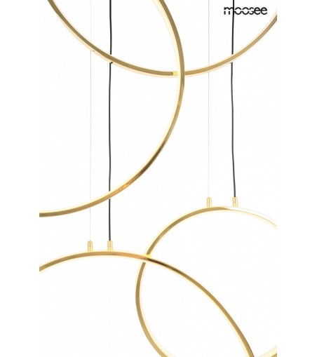 MOOSEE lampa wisząca CIRCULO SIX złota