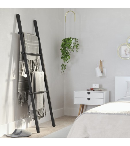 UMBRA drabina dekoracyjna LEANA czarna