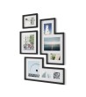UMBRA zestaw 4 ramek do zdjęć MINGLE czarne