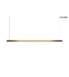 MOOSEE lampa wisząca LINUS 100 złota