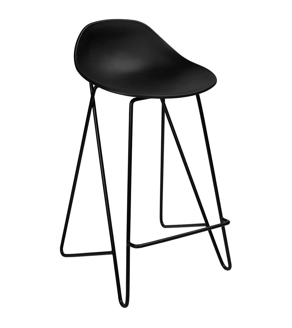 Krzesło barowe PERSY czarne 75