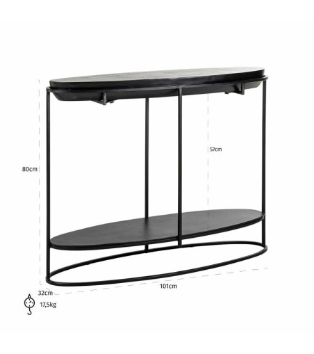 RICHMOND konsola CALESTA czarna