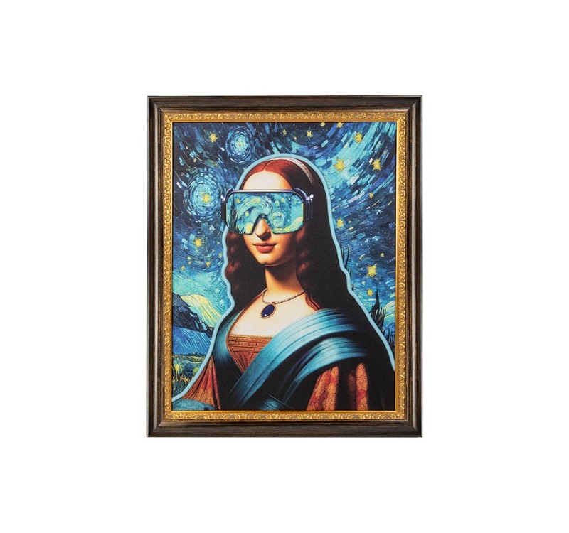 Obraz NEON LISA 80x100 cm