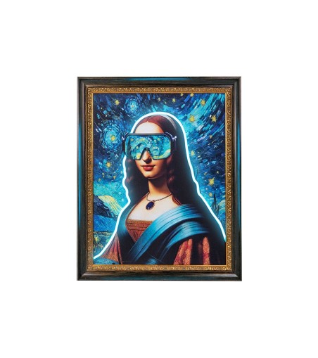 Obraz NEON LISA 80x100 cm