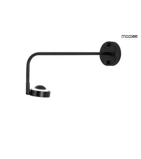 MOOSEE lampa ścienna AXEL czarna