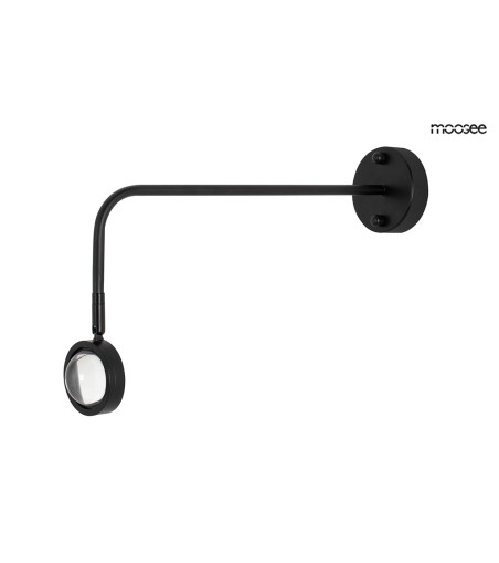MOOSEE lampa ścienna AXEL czarna