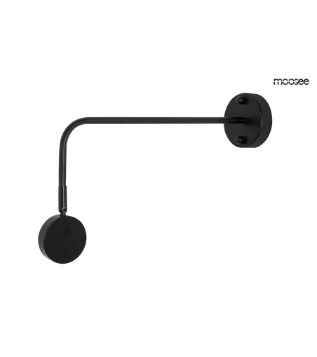 MOOSEE lampa ścienna AXEL czarna