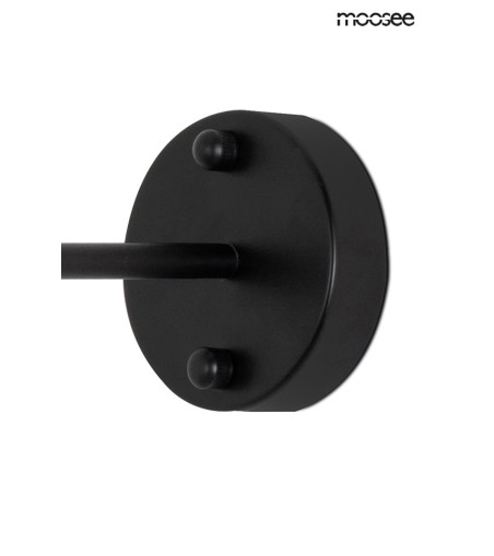 MOOSEE lampa ścienna AXEL czarna