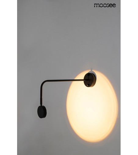 MOOSEE lampa ścienna AXEL czarna