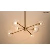 MOOSEE lampa wisząca AURA 6 złota
