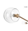 MOOSEE lampa wisząca AURA 6 złota