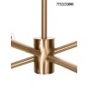 MOOSEE lampa wisząca AURA 6 złota