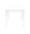 Stolik GHOST transparentny - poliwęglan